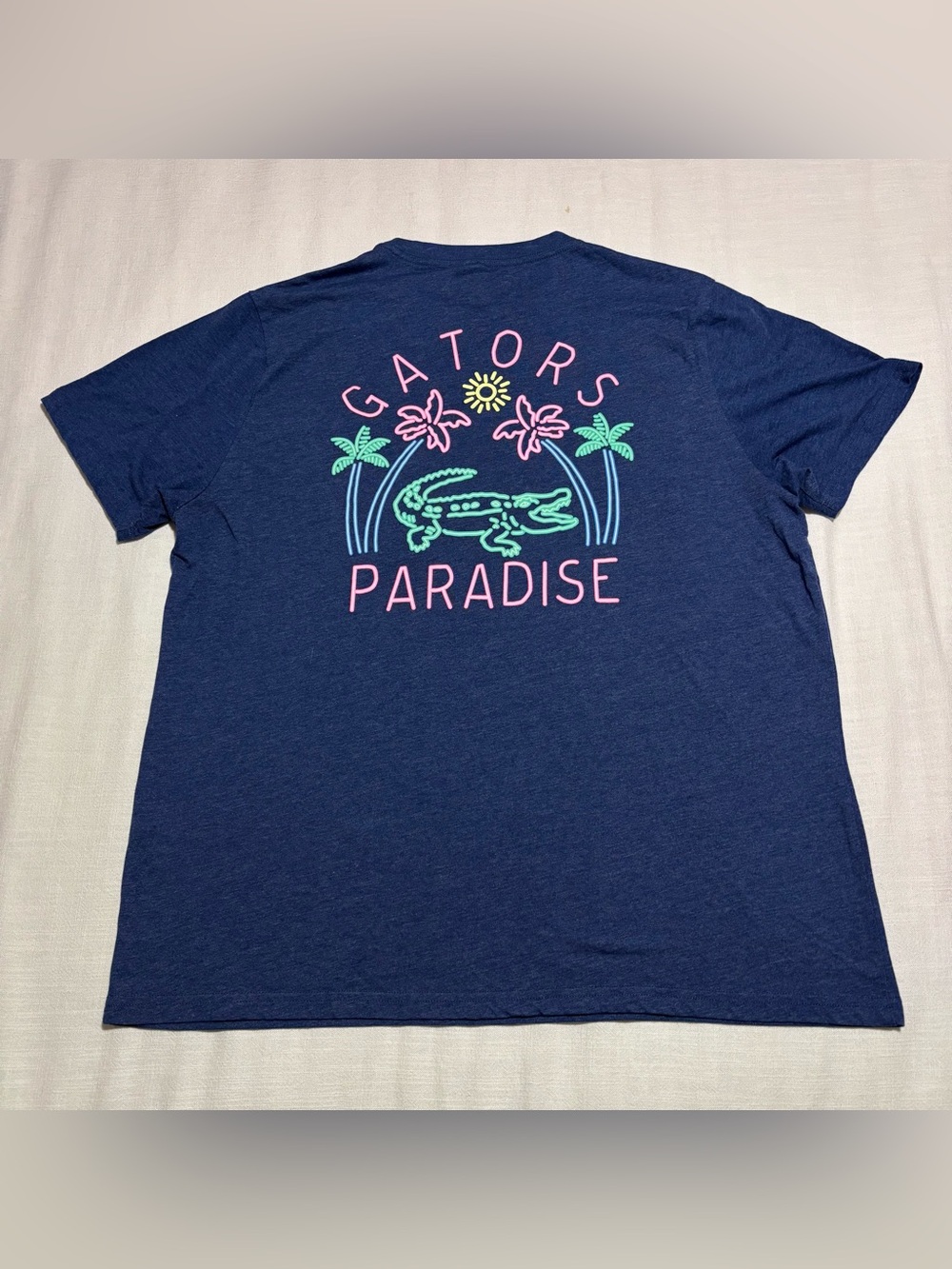 Men’s Chubbies The Gators Paradise T-Shirt | Navy Blue | Size XL